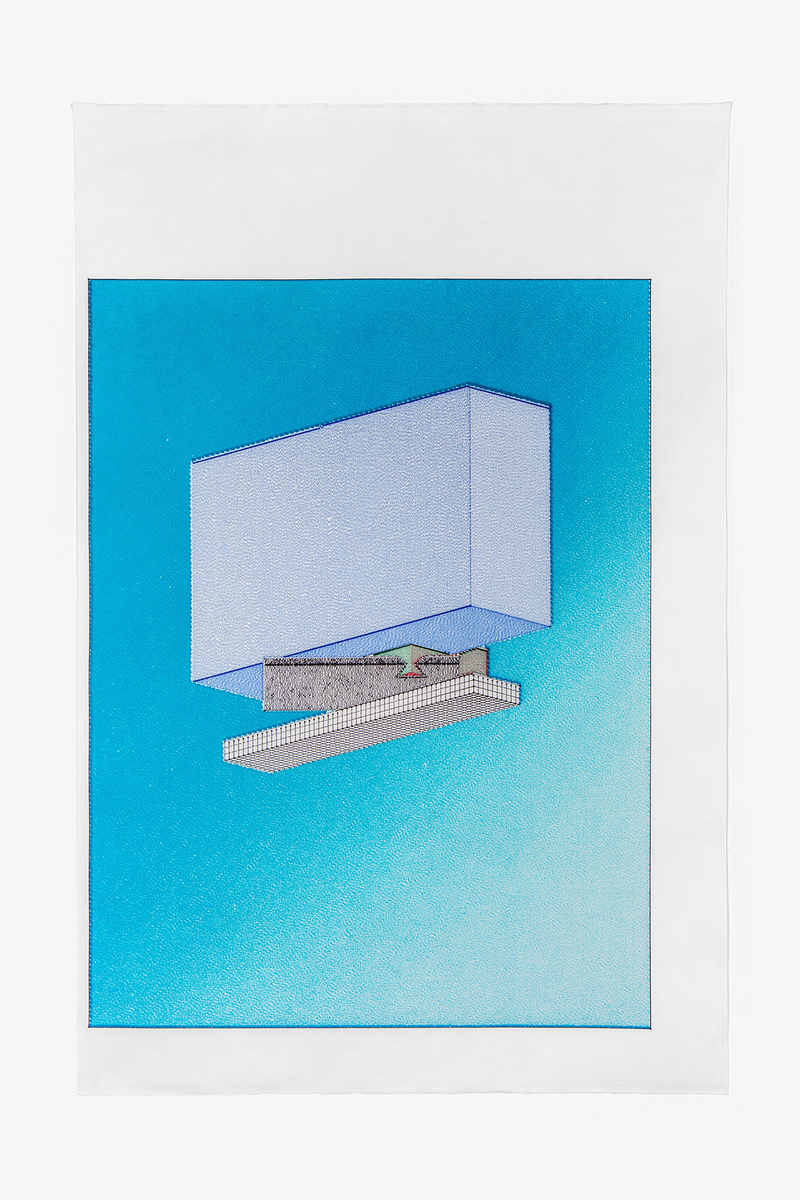 Illustration for article titled These Mutant Buildings Were Generated By Code and Drawn By a Machine